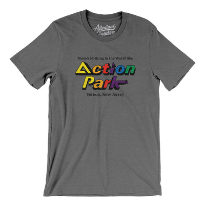 Action Park Amusement Park Men/Unisex T-Shirt-Deep Heather-Allegiant Goods Co. Vintage Sports Apparel