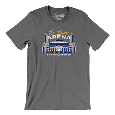 St. Louis Arena Men/Unisex T-Shirt-Allegiant Goods Co. Vintage Sports Apparel