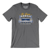 St. Louis Arena Men/Unisex T-Shirt-Deep Heather-Allegiant Goods Co. Vintage Sports Apparel