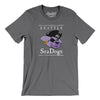 Seattle SeaDogs Soccer Men/Unisex T-Shirt-Deep Heather-Allegiant Goods Co. Vintage Sports Apparel