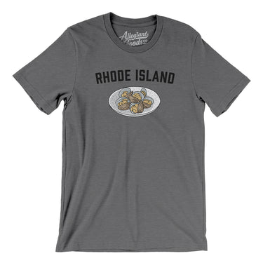 Rhode Island Clams Men/Unisex T-Shirt-Allegiant Goods Co. Vintage Sports Apparel