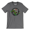 Sacramento River Rats Roller Hockey Men/Unisex T-Shirt-Deep Heather-Allegiant Goods Co. Vintage Sports Apparel