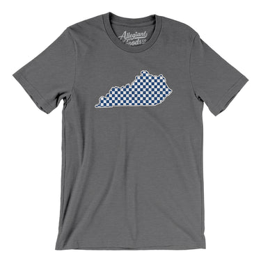 Kentucky Checkerboard Men/Unisex T-Shirt-Allegiant Goods Co. Vintage Sports Apparel