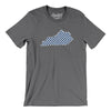 Kentucky Checkerboard Men/Unisex T-Shirt-Deep Heather-Allegiant Goods Co. Vintage Sports Apparel