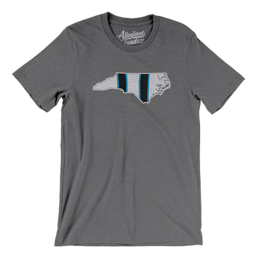 North Carolina Helmet Stripes Men/Unisex T-Shirt-Allegiant Goods Co. Vintage Sports Apparel