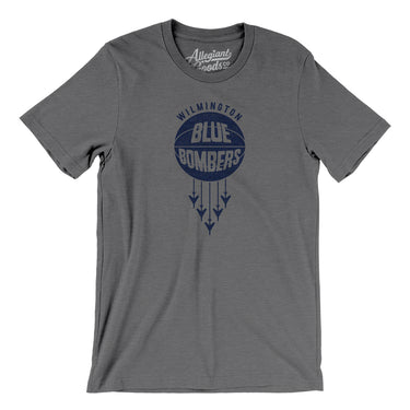 Wilmington Blue Bombers Basketball Men/Unisex T-Shirt-Allegiant Goods Co. Vintage Sports Apparel