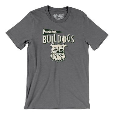 Philadelphia Bulldogs Football Men/Unisex T-Shirt-Allegiant Goods Co. Vintage Sports Apparel