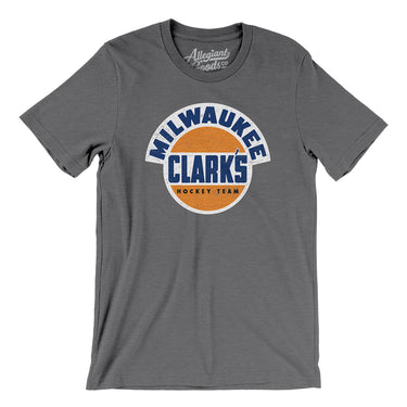 Milwaukee Clarks Hockey Men/Unisex T-Shirt-Allegiant Goods Co. Vintage Sports Apparel