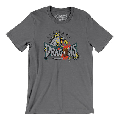 Portland Forest Dragons Arena Football Men/Unisex T-Shirt-Deep Heather-Allegiant Goods Co. Vintage Sports Apparel