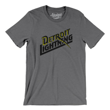 Detroit Lightning Soccer Men/Unisex T-Shirt-Allegiant Goods Co. Vintage Sports Apparel