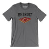 Detroit Style Pan Pizza Men/Unisex T-Shirt-Deep Heather-Allegiant Goods Co. Vintage Sports Apparel