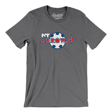 New York Arrows Soccer Men/Unisex T-Shirt-Allegiant Goods Co. Vintage Sports Apparel