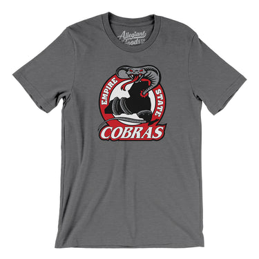 Empire State Cobras Roller Hockey Men/Unisex T-Shirt-Allegiant Goods Co. Vintage Sports Apparel