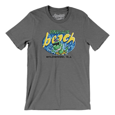 Dinosaur Beach Amusement Park Men/Unisex T-Shirt-Allegiant Goods Co. Vintage Sports Apparel
