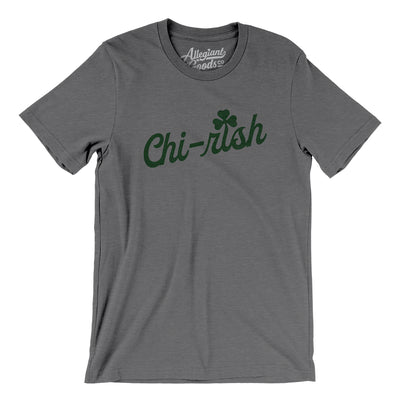 Chi-rish Men/Unisex T-Shirt-Deep Heather-Allegiant Goods Co. Vintage Sports Apparel