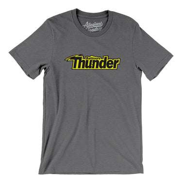 Baltimore Thunder Lacrosse Men/Unisex T-Shirt-Allegiant Goods Co. Vintage Sports Apparel