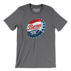 Buffalo Bison Hockey Men/Unisex T-Shirt-Deep Heather-Allegiant Goods Co. Vintage Sports Apparel