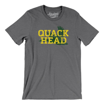 Quack Head Men/Unisex T-Shirt-Deep Heather-Allegiant Goods Co. Vintage Sports Apparel