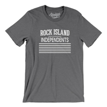 Rock Island Independents Football Men/Unisex T-Shirt-Allegiant Goods Co. Vintage Sports Apparel