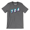 Charlotte 704 Area Code Men/Unisex T-Shirt-Deep Heather-Allegiant Goods Co. Vintage Sports Apparel