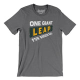 One Giant Leap For Green Bay Men/Unisex T-Shirt-Allegiant Goods Co. Vintage Sports Apparel