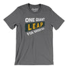 One Giant Leap For Green Bay Men/Unisex T-Shirt-Deep Heather-Allegiant Goods Co. Vintage Sports Apparel