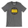 Kansas Basketball Men/Unisex T-Shirt-Deep Heather-Allegiant Goods Co. Vintage Sports Apparel