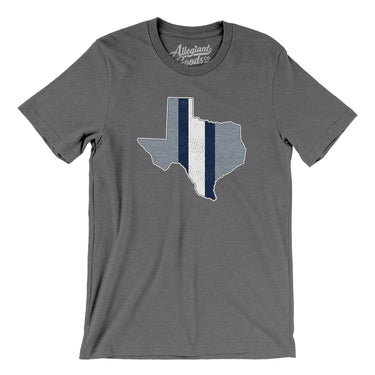 Texas Helmet Stripes Men/Unisex T-Shirt-Allegiant Goods Co. Vintage Sports Apparel
