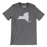 New York Pinstripes Men/Unisex T-Shirt-Allegiant Goods Co. Vintage Sports Apparel