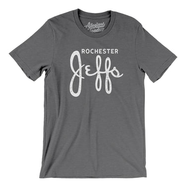 Rochester Jeffs Football Men/Unisex T-Shirt-Allegiant Goods Co. Vintage Sports Apparel