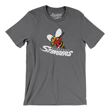 Syracuse Stingers Lacrosse Men/Unisex T-Shirt-Allegiant Goods Co. Vintage Sports Apparel