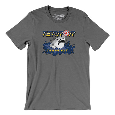 Tampa Terror Soccer Men/Unisex T-Shirt-Deep Heather-Allegiant Goods Co. Vintage Sports Apparel