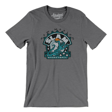 New Mexico Slam Basketball Men/Unisex T-Shirt-Allegiant Goods Co. Vintage Sports Apparel