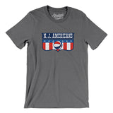 New Jersey Americans Basketball Men/Unisex T-Shirt-Allegiant Goods Co. Vintage Sports Apparel