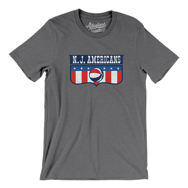 New Jersey Americans Basketball Men/Unisex T-Shirt-Allegiant Goods Co. Vintage Sports Apparel