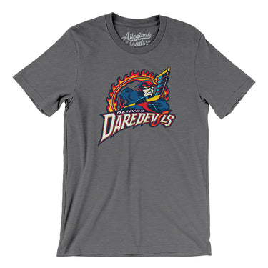 Denver Daredevils Roller Hockey Men/Unisex T-Shirt-Allegiant Goods Co. Vintage Sports Apparel