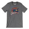 Denver Daredevils Roller Hockey Men/Unisex T-Shirt-Deep Heather-Allegiant Goods Co. Vintage Sports Apparel