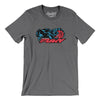 Fort Wayne Fury Basketball Men/Unisex T-Shirt-Deep Heather-Allegiant Goods Co. Vintage Sports Apparel