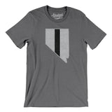 Nevada Helmet Stripe Men/Unisex T-Shirt-Allegiant Goods Co. Vintage Sports Apparel