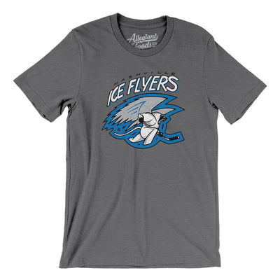 Nashville Ice Flyers Hockey Men/Unisex T-Shirt-Deep Heather-Allegiant Goods Co. Vintage Sports Apparel