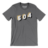 New Orleans 504 Area Code Men/Unisex T-Shirt-Allegiant Goods Co. Vintage Sports Apparel
