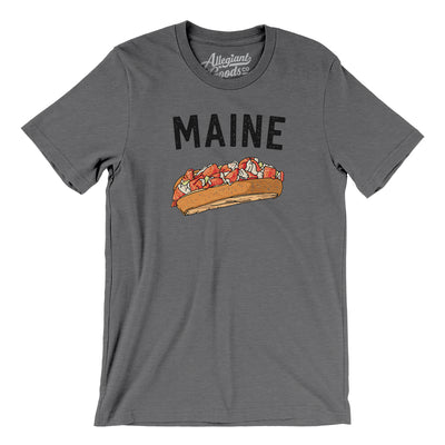 Maine Lobster Roll Men/Unisex T-Shirt-Deep Heather-Allegiant Goods Co. Vintage Sports Apparel