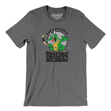 San Antonio Dragons Hockey Men/Unisex T-Shirt-Allegiant Goods Co. Vintage Sports Apparel