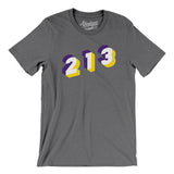 Los Angeles 213 Area Code Men/Unisex T-Shirt-Allegiant Goods Co. Vintage Sports Apparel