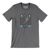 Atlanta Knights Hockey Men/Unisex T-Shirt-Deep Heather-Allegiant Goods Co. Vintage Sports Apparel