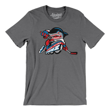 Long Island Jawz Roller Hockey Men/Unisex T-Shirt-Allegiant Goods Co. Vintage Sports Apparel