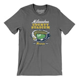Milwaukee County Stadium Men/Unisex T-Shirt-Allegiant Goods Co. Vintage Sports Apparel