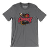 Charlotte Cobras Lacrosse Men/Unisex T-Shirt-Deep Heather-Allegiant Goods Co. Vintage Sports Apparel