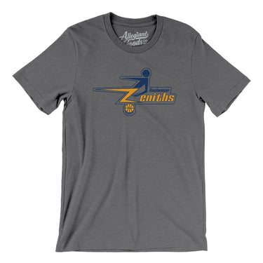 Rochester Zeniths Basketball Men/Unisex T-Shirt-Allegiant Goods Co. Vintage Sports Apparel