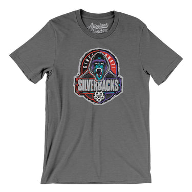 Cincinnati Silverbacks Soccer Men/Unisex T-Shirt-Allegiant Goods Co. Vintage Sports Apparel